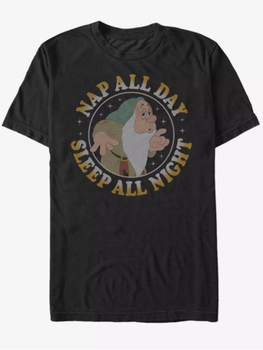 Disney Black Men’s 3XLT Sleep Shirt